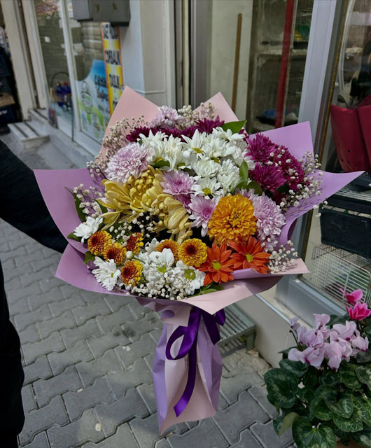 Karışık Renkli Buket